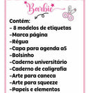 Arquivo Digital Combo Barbie Volta As Aulas 2023