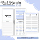 Arquivo Digital Miolos De Agendas Colorido 2023