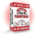 Kit Digital Dia Dos Namorados Flork + 600 Arquivos
