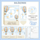 Caderneta De Vacina Balão Clean - Arquivo Digital