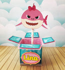 Arquivo De Corte Baby Shark Rosa - scanncut svg fcm E Pdf +brinde