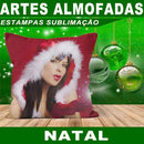 Artes Sublimação Almofadas Natal Papai Noel 300 Estampas