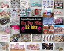 Arquivo De Corte Super Combo Dia Das Mães 32 Kits  Studio