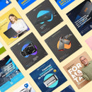 240 Artes Para Anunciar Empresas De Informática: Editáveis