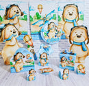 Kit Festa Só Um Bolinho Urso Aviador - Arquivo Digital