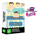 Kit Digital Adeus Fraldinha Menino Silhouette Arquivo Png