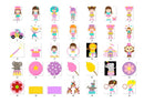 Kit Digital Circo Rosa