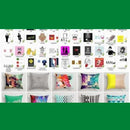 Kit 39 Mil Estampas Sublimação Camiseta Caneca Chinelo - Top
