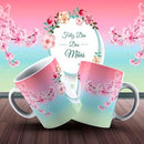 Estampas Mães Canecas Editáveis Mockups