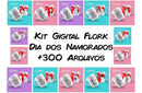 Super Pacote Dia Dos Namorados Artes Canecas + 300 Arquivos