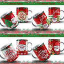 Kit Festa Natal Vermelho 2022 - Arquivo Digital