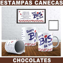 Artes Tema Chocolates Sublimação Canecas Páscoa